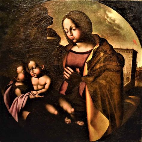  Madonna col Bambino con San Giovannino - Zbawicielska czułość w otoczeniu mistycznej atmosfery